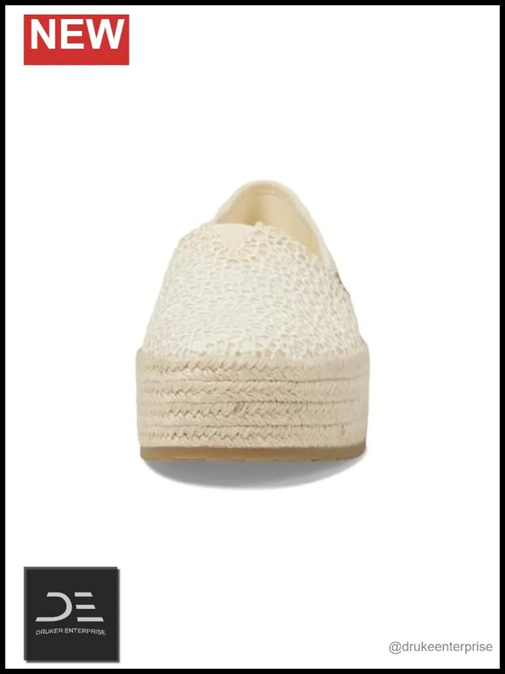 TOMS Women's Valencia Platform Espadrille Textile Upper OrthoLite Insole